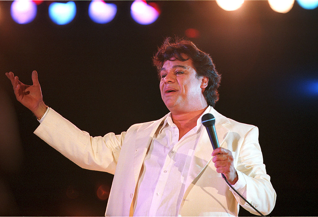 Juan Gabriel concert in Ciudad Juarez, Mexico.
