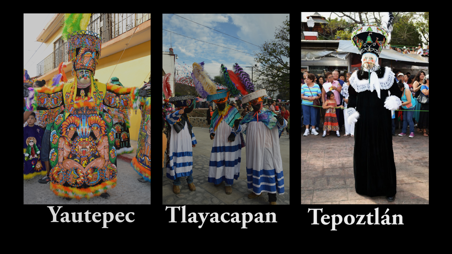 Estos son los trajes que usan los Chinelos para los carnavales morelenses y otras festividades: estilo Yautepec, Tlayacapan y Tepoztlán.