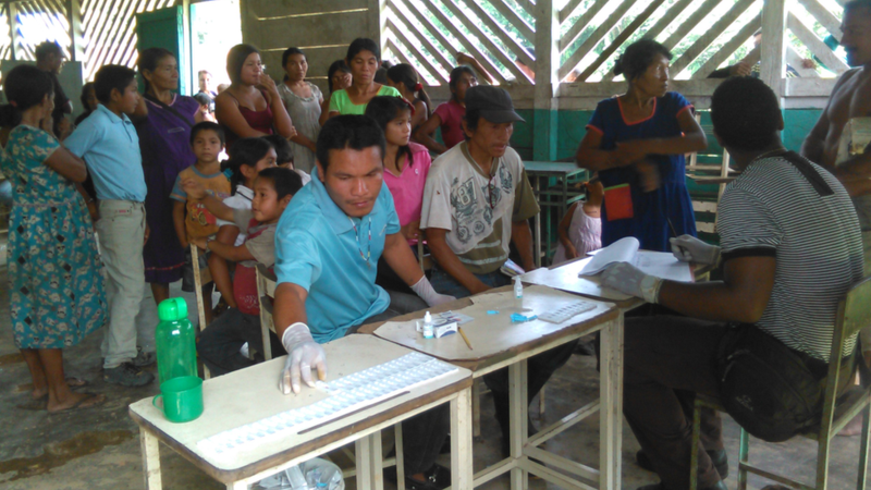 La vacunación no siempre llega a todos en zonas remotas del estado Bolívar.