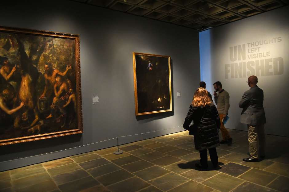 Vista general de 'Unfinished: Thoughts Left Visible' en The Met Breuer (Ben Gabbe/Getty Images)