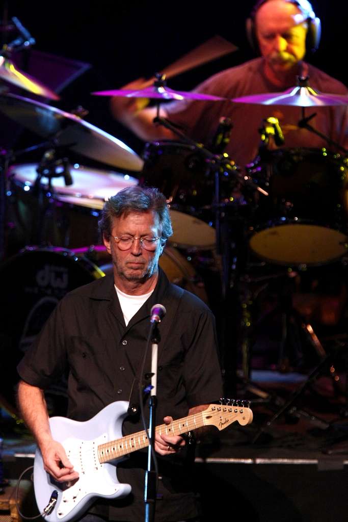 Butch Truck en la batería durante un concierto de Eric Clapton y The Allman Brothers en el Beacon Theatre, el 19 de marzo de 2009, en Nueva York.  (Photo by Michael Loccisano/Getty Images)