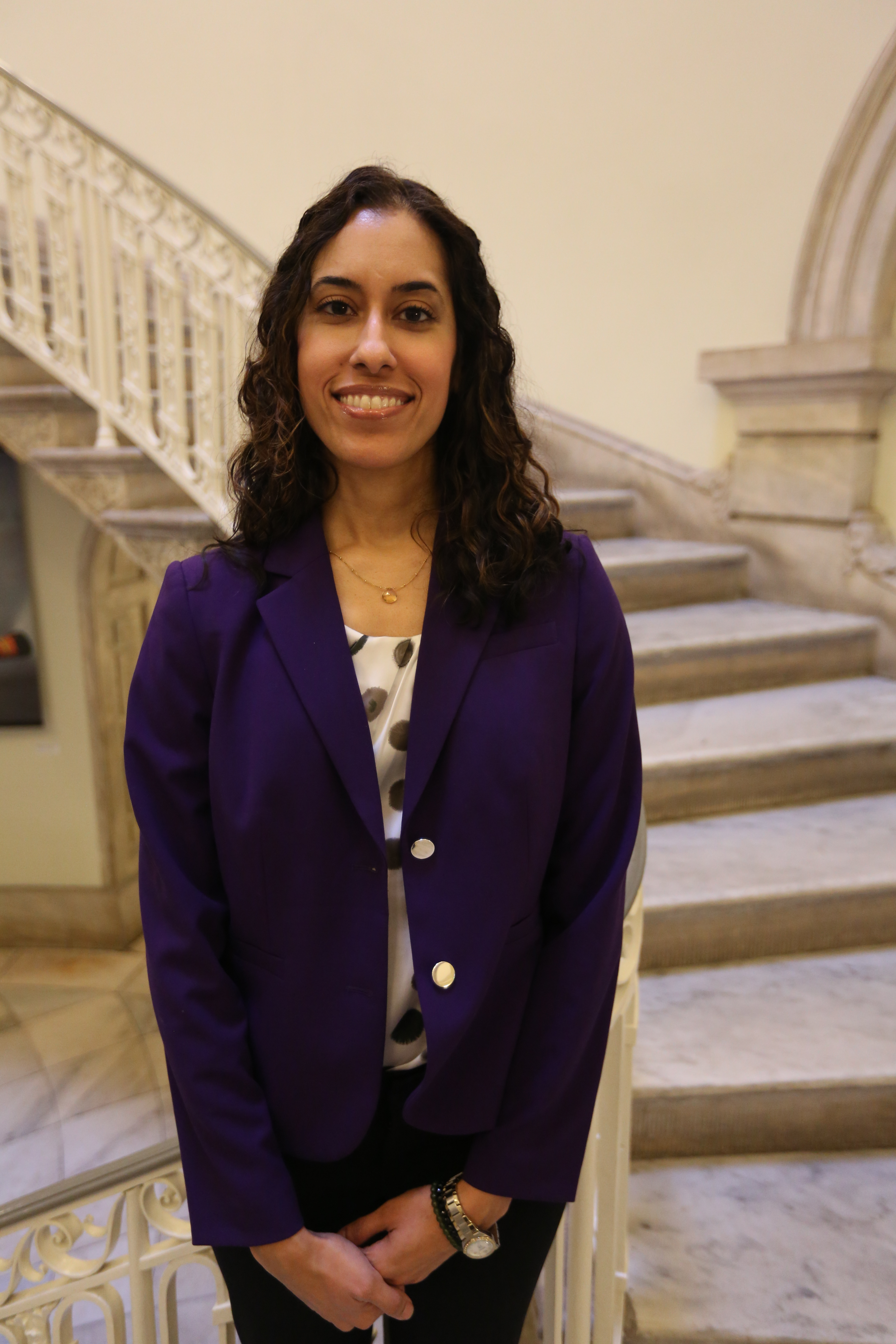 Lisette Camilo, Comisionada del departamento de servicios administrativos municipales Mujeres en City Hall.