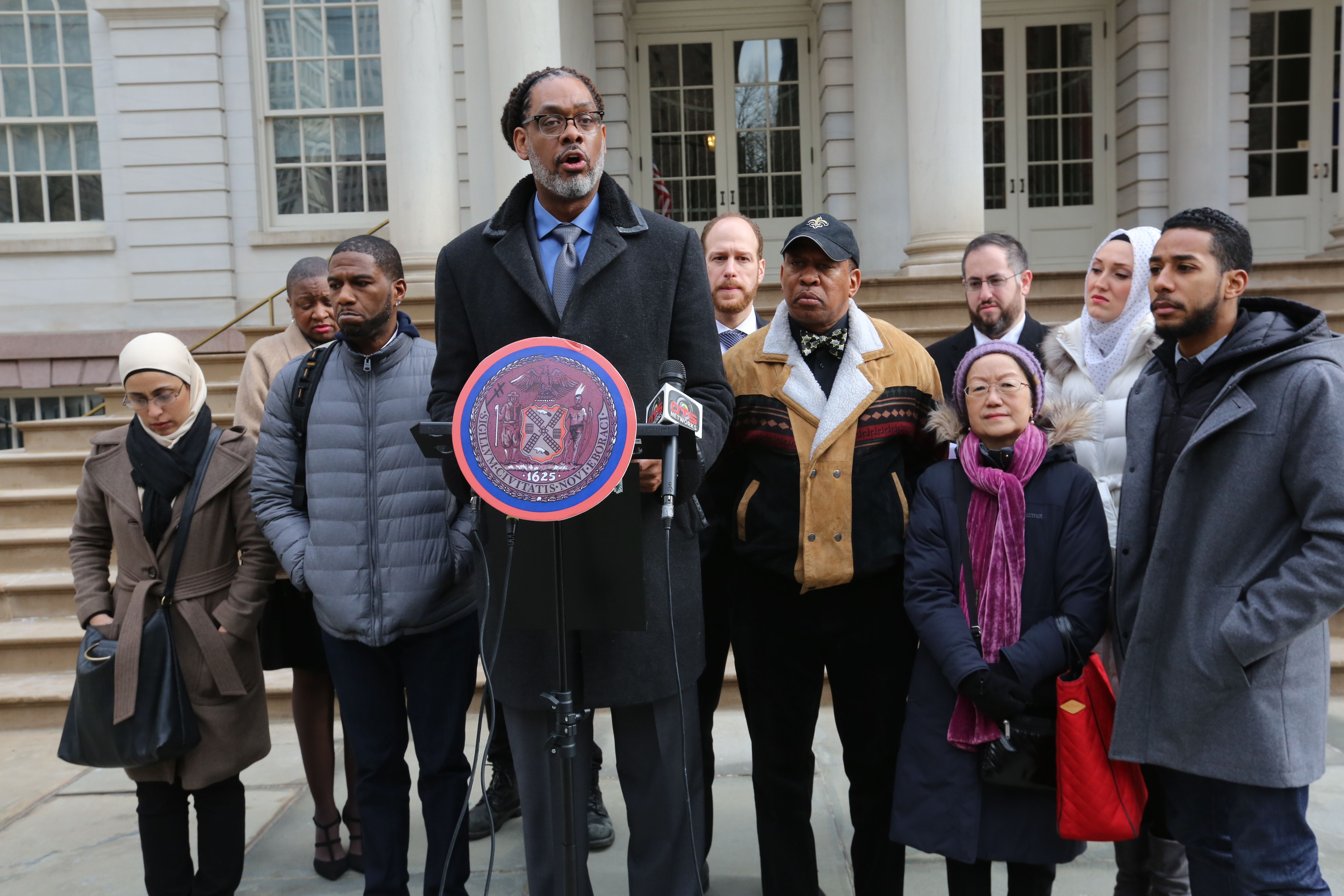 Concejal Robert Cornegy Jr. piden respaldo del NYPD con el reciente ataque a un hombre de color en Times Square.