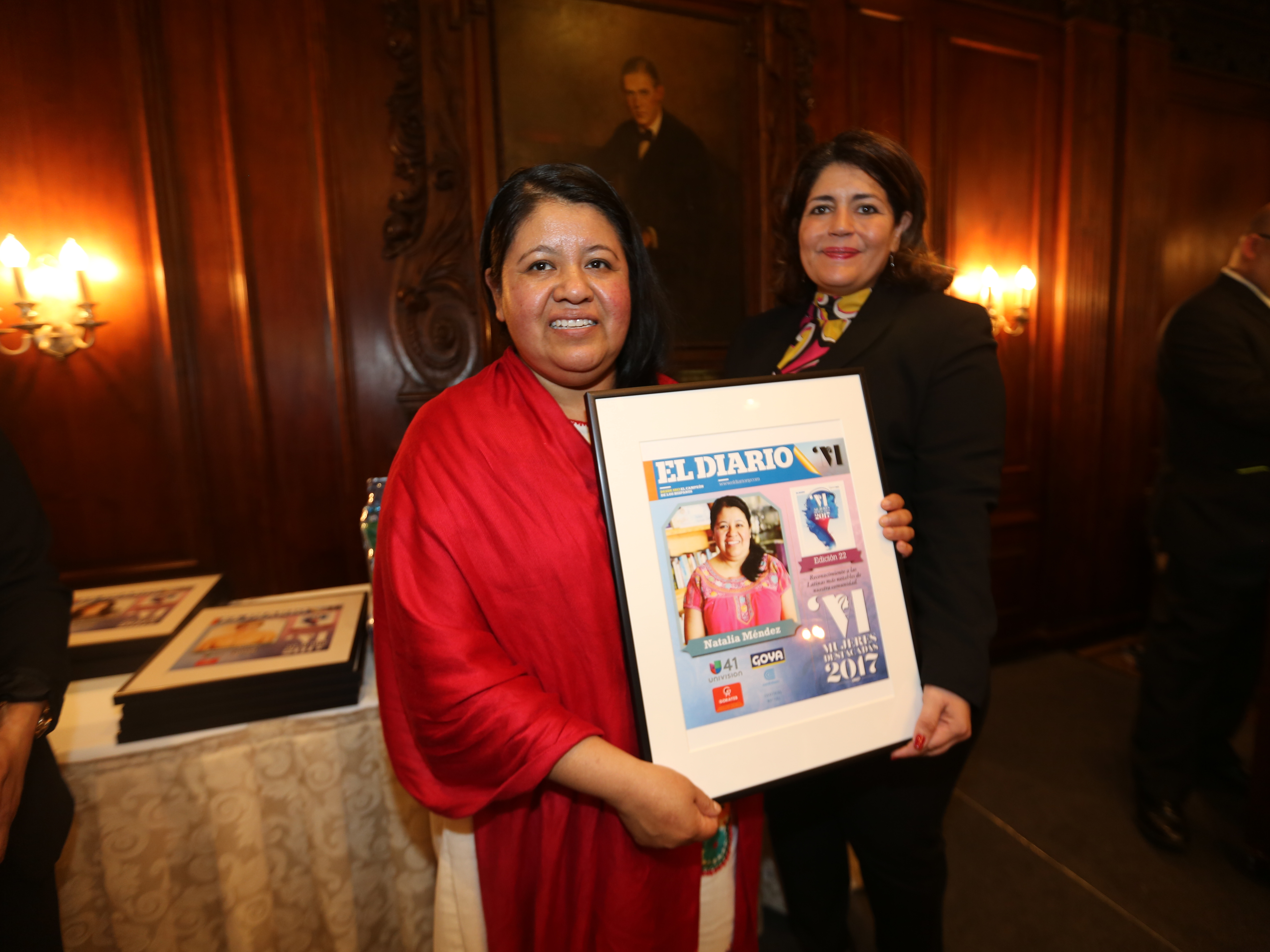 Destacada de 2017, Natalia Mendez. Mujeres Destacadas 2017 en el Harvard Club