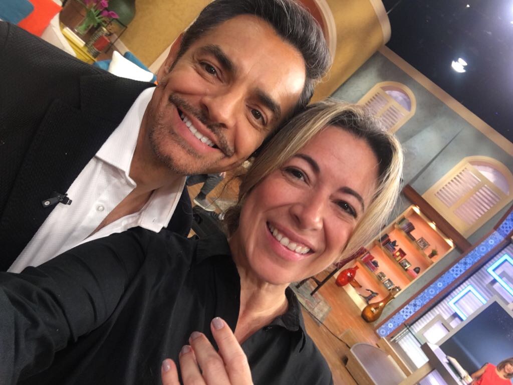 Eugenio Derbez y Luz María Doria