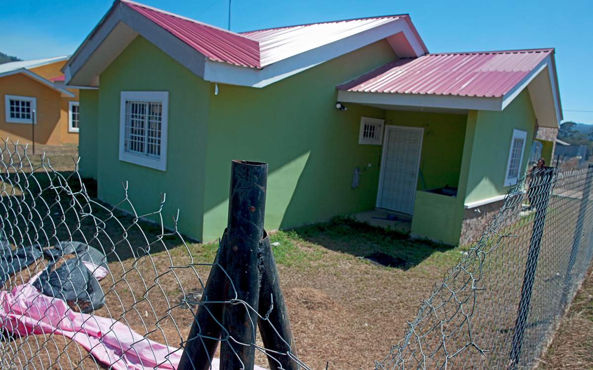 La casa de Berta Cáceres a las afueras de La Esperanza, Honduras.