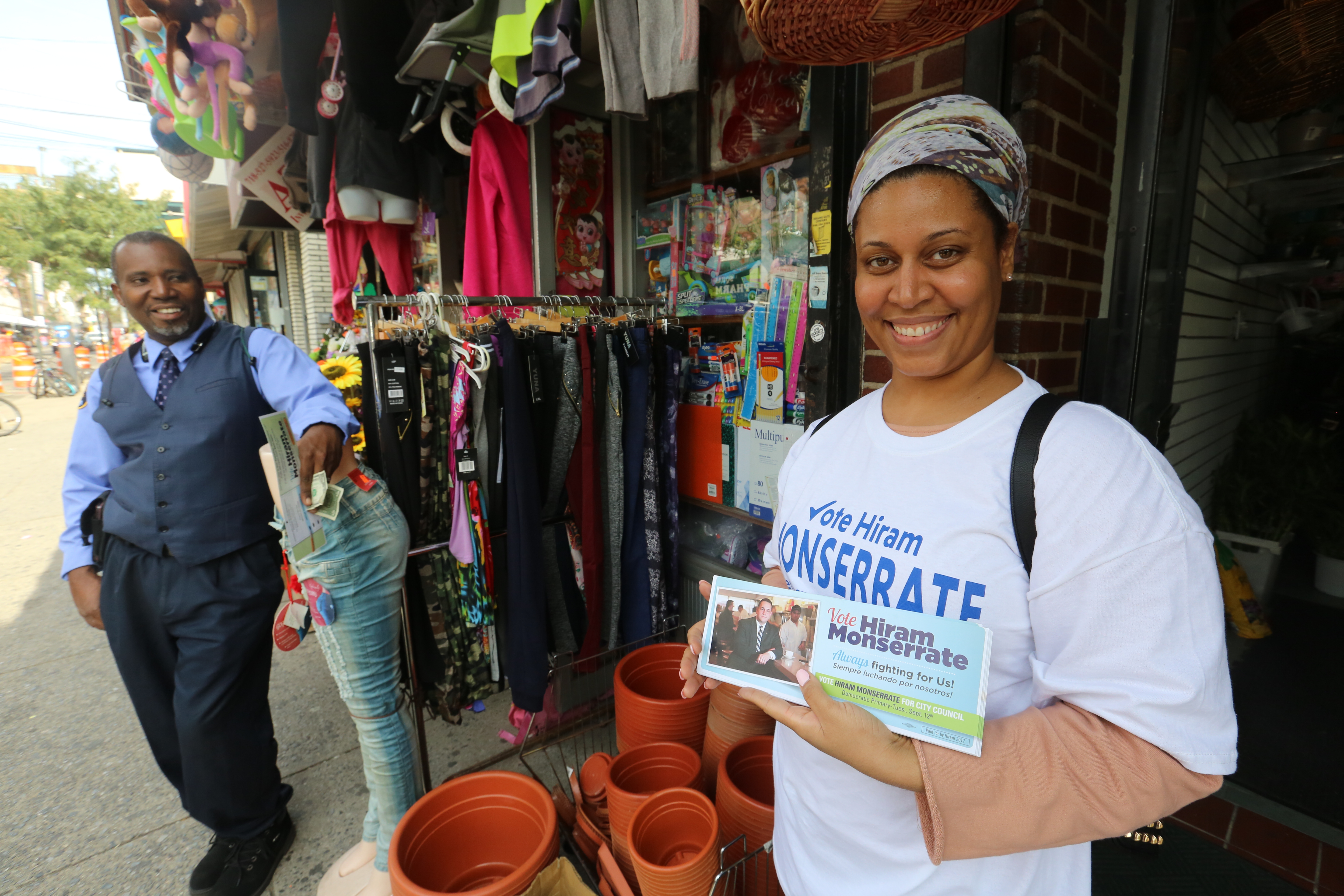 Pierisa Gonzalez. Contienda politica del Districto 21 en Queens donde los candidatos para el concejo se miden hoy en las elecciones primarias.