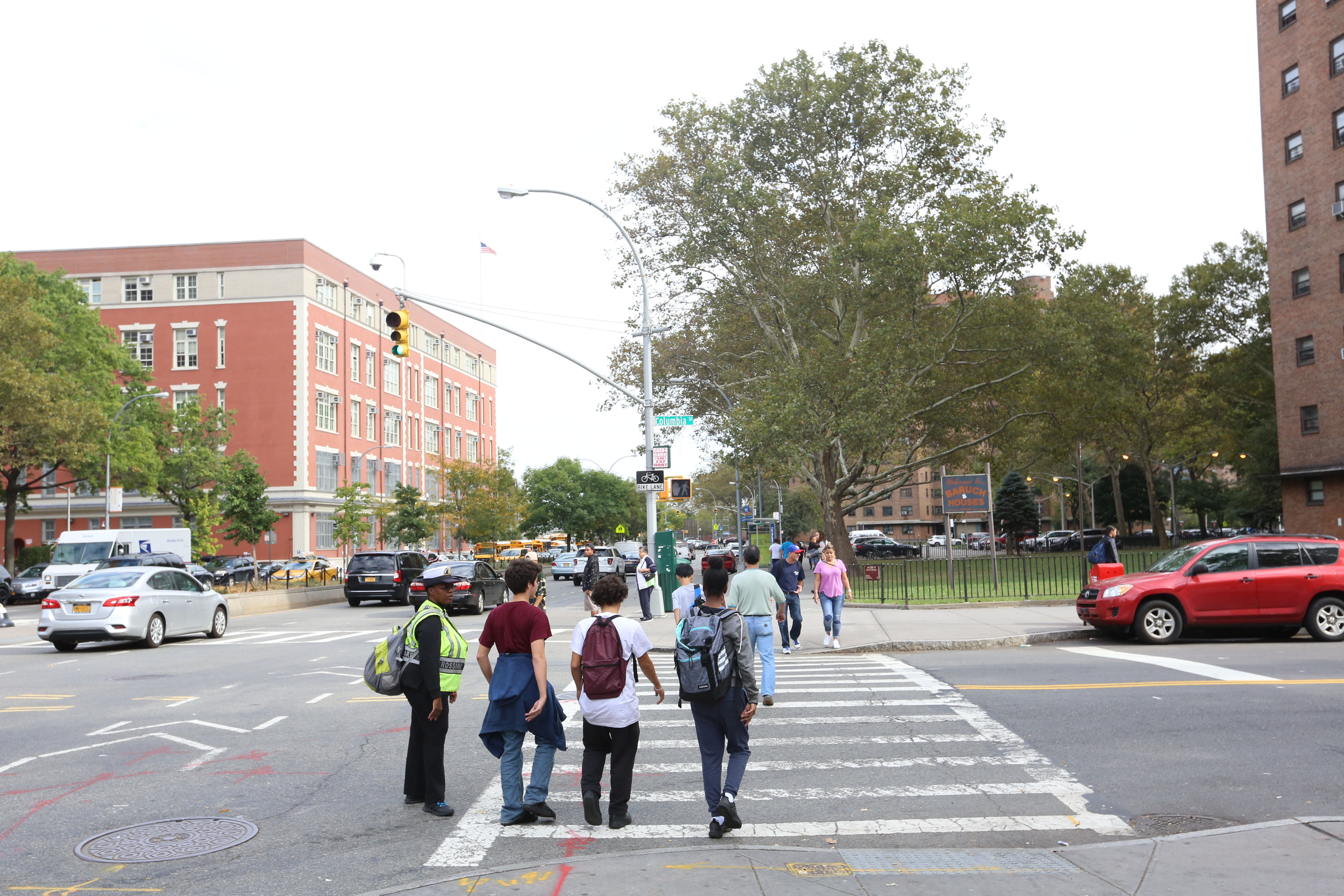 PS 188 en el Lower East Side donde la gran mayoria de estudiantes son desamparados.