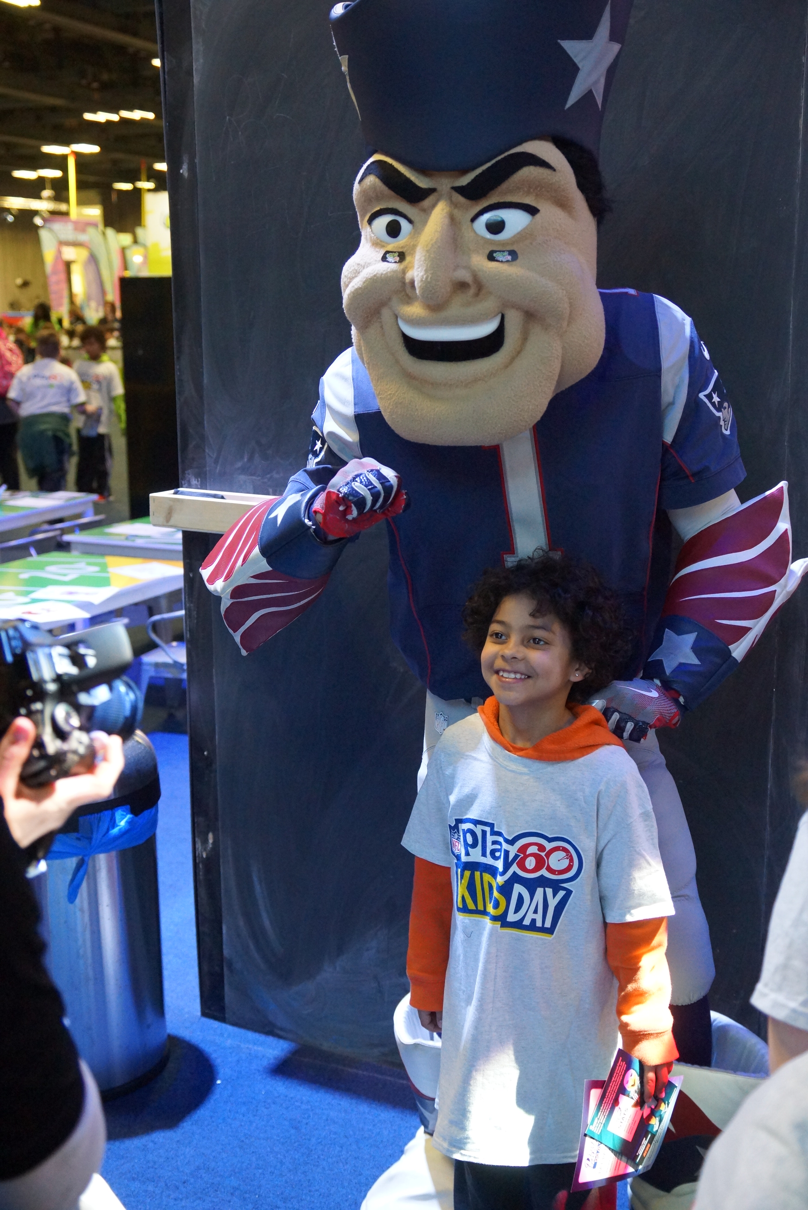 Fue un día inolvidable para los niños que acudieron al Kids Day del Super Bowl LII.