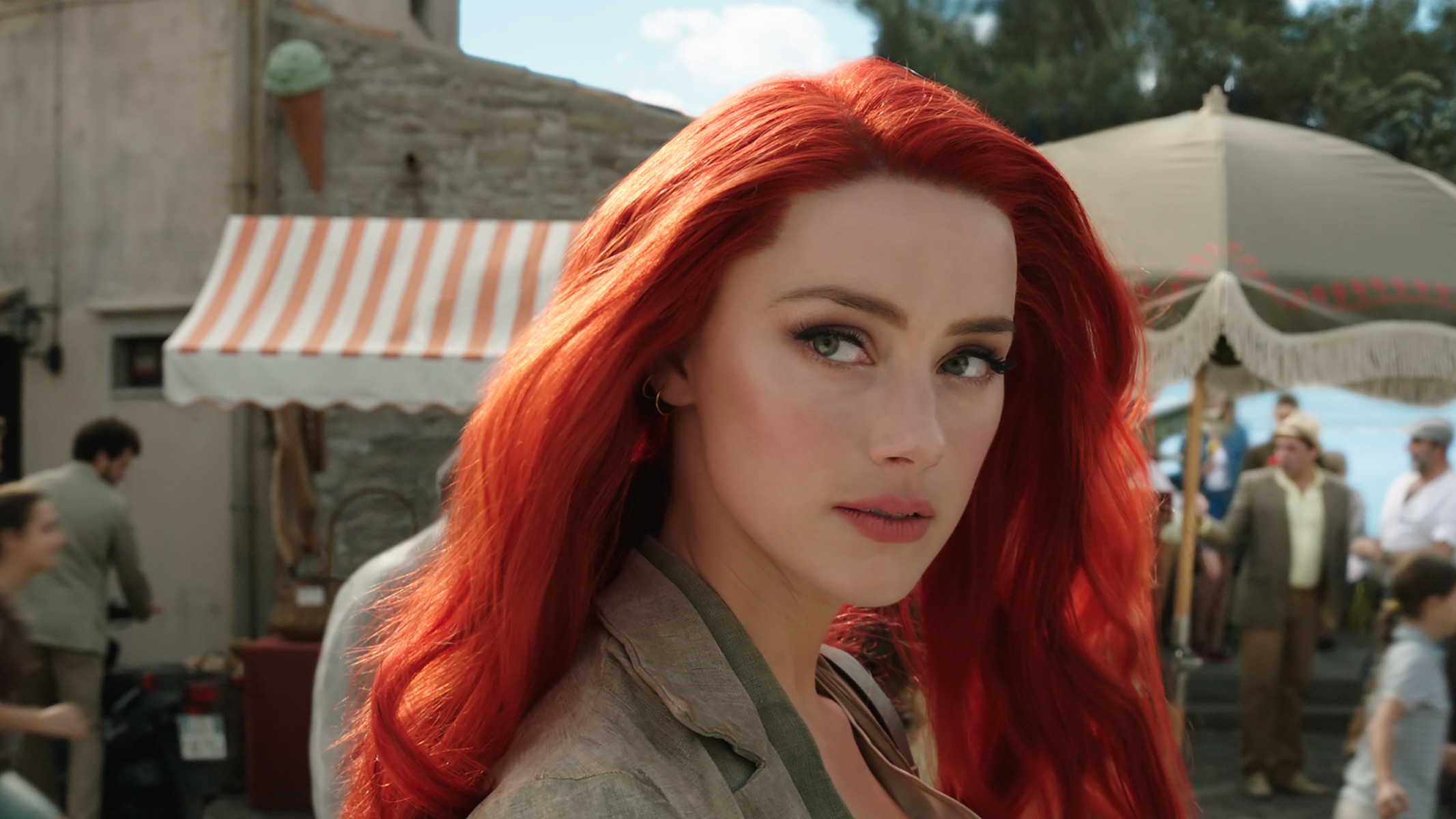 Amber Heard es Mera, guerrera y aliada de Aquaman. / Foto: WB