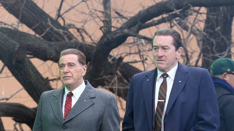 Al Pacino y Robert de Niro en The Irishman. / Foto: Netflix