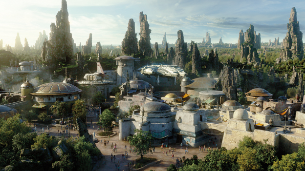 Imagen digital de cómo se verá "Galaxy's Edge".