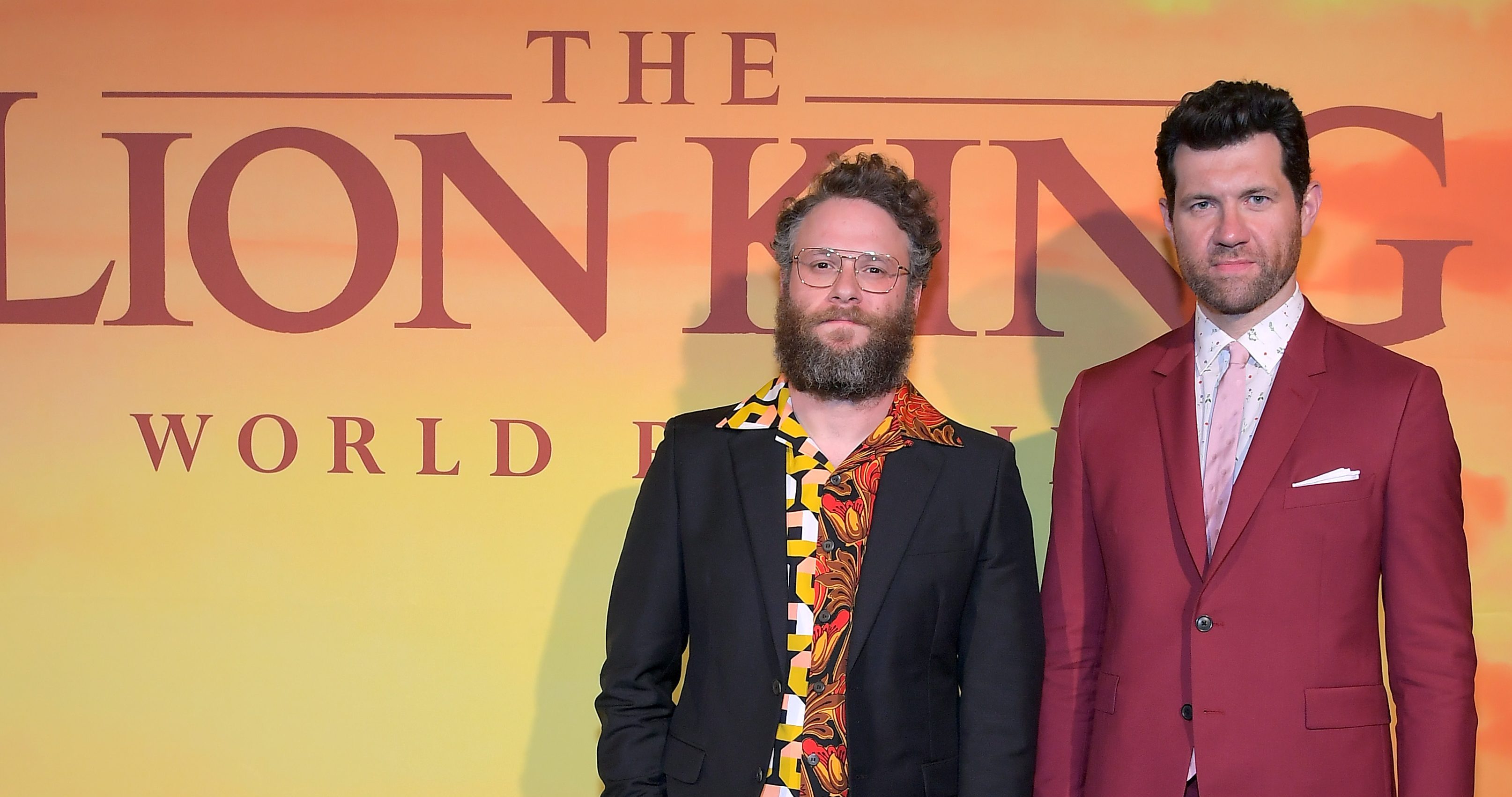 Seth Rogen (izq.) y Billy Eichner. / Foto: Getty Images