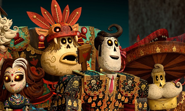 Una escena de la película animada 'The Book of Life'.