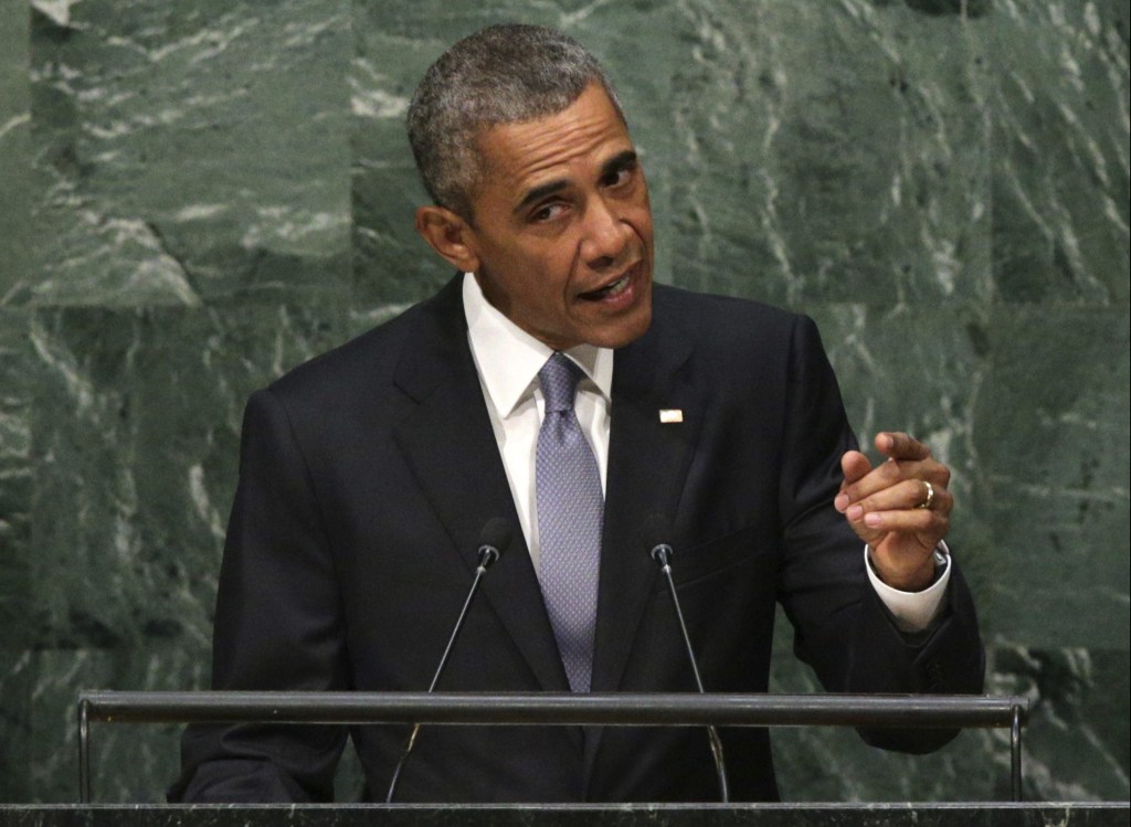 Obama durante su discurso en Naciones Unidas. EFE