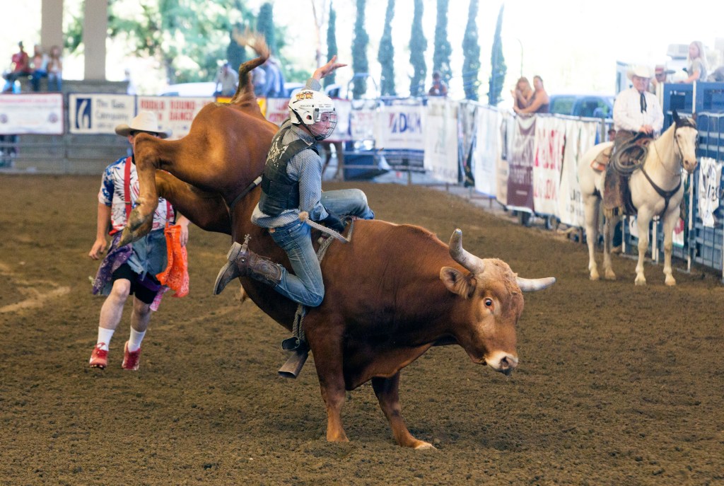Más de 200 profesionales del rodeo pertenecientes a la Asociación de Vaqueros Profesionales compiten por premios en efectivo durante el fin de semana.