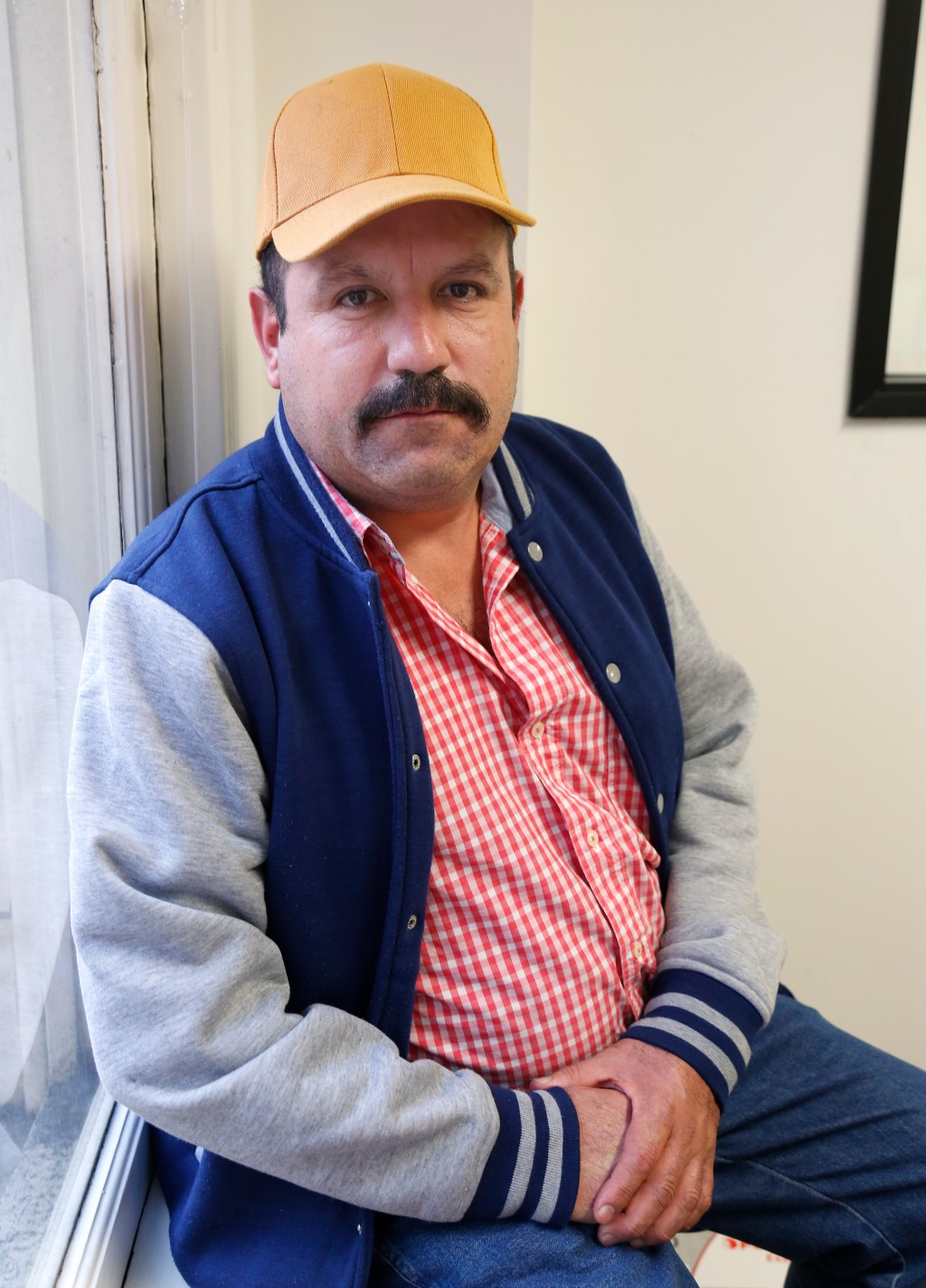 11/18/15 /LOS ANGELES/Mexican immigrants Hector Lopez relates how his boat was capsized by the U.S. Customs and Border Protection boat killing a young woman. The two vessels collided and the smuggling boat capsized, spilling 20 people into the water. (Photo by Aurelia Ventura/La Opinion)