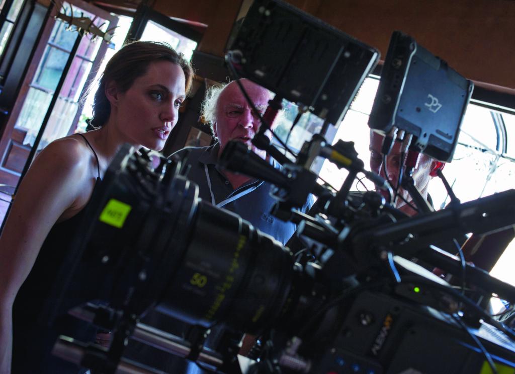 Angelina Jolie rodando 'By the Sea', su tercer filme tras las cámaras.
