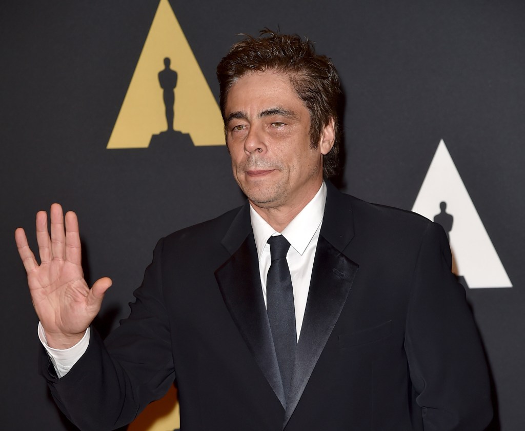 Benicio Del Toro también formó parte de la velada, esta vez como invitado.