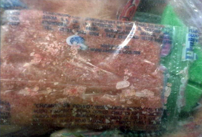 Metanfetamina en dulce cristalizado para la producción de caramelos, confiscada den Atlanta.