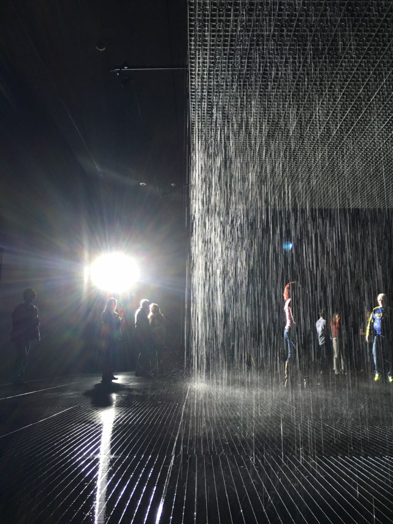 'Rain Room' en LACMA.