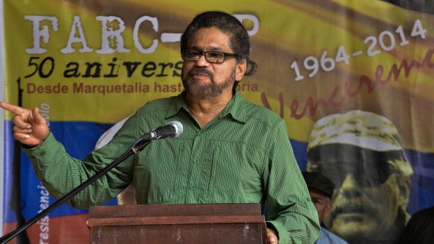 Las FARC cumplieron 50 años de levantamiento armado en 2014.