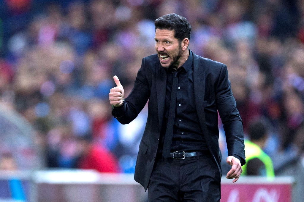 Diego Simeone es conocido por la inyección de motivación que impone en sus equipos.