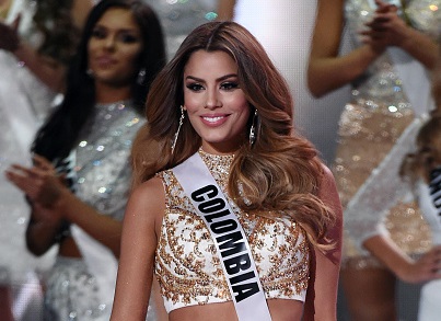 Miss Colombia Ariadna Gutiérrez terminó siendo la primera finalista de Miss Universo 2015.