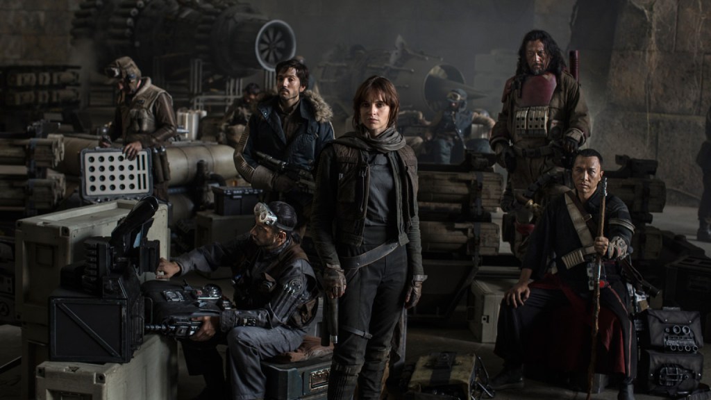 'Rogue One: A Star Wars Story' es la primera entrega de una saga de filmes inspirados en la popular serie galáctica.