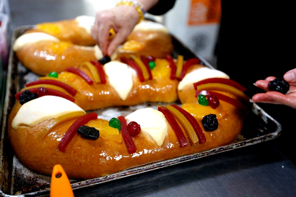 La Rosca de Reyes es una de las tradiciones más arraigadas en la comunidad latina. /AURELIA VENTURA