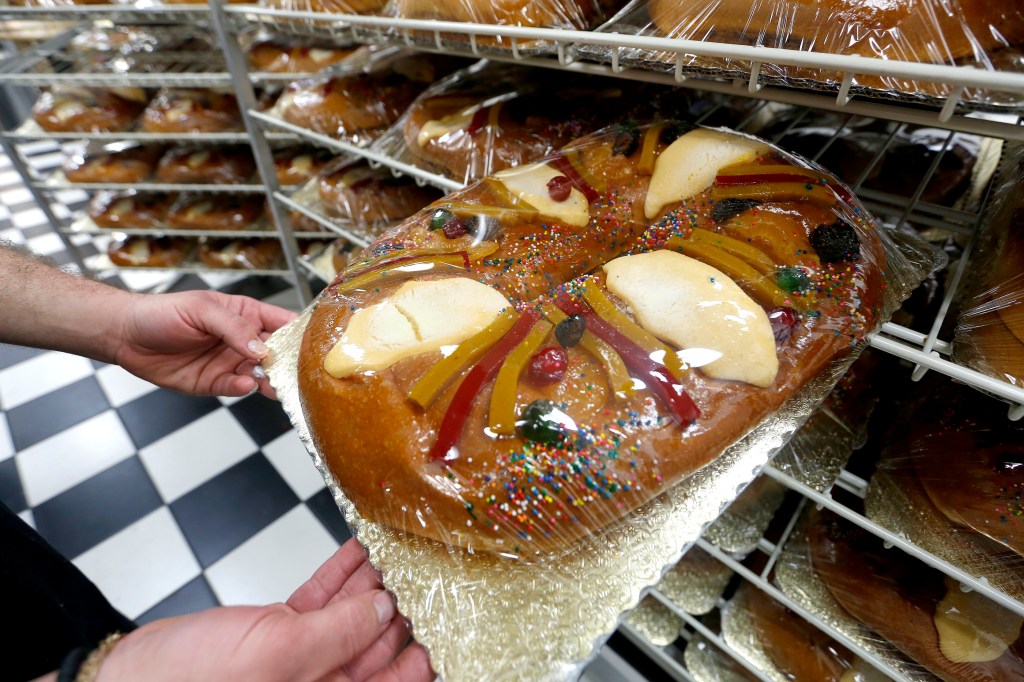 Rica y tradicional, la Rosca de Reyes no tiene igual. /AURELIA VENTURA