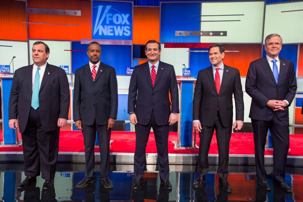 Precandidatos republicanos a la presidencia 2016.