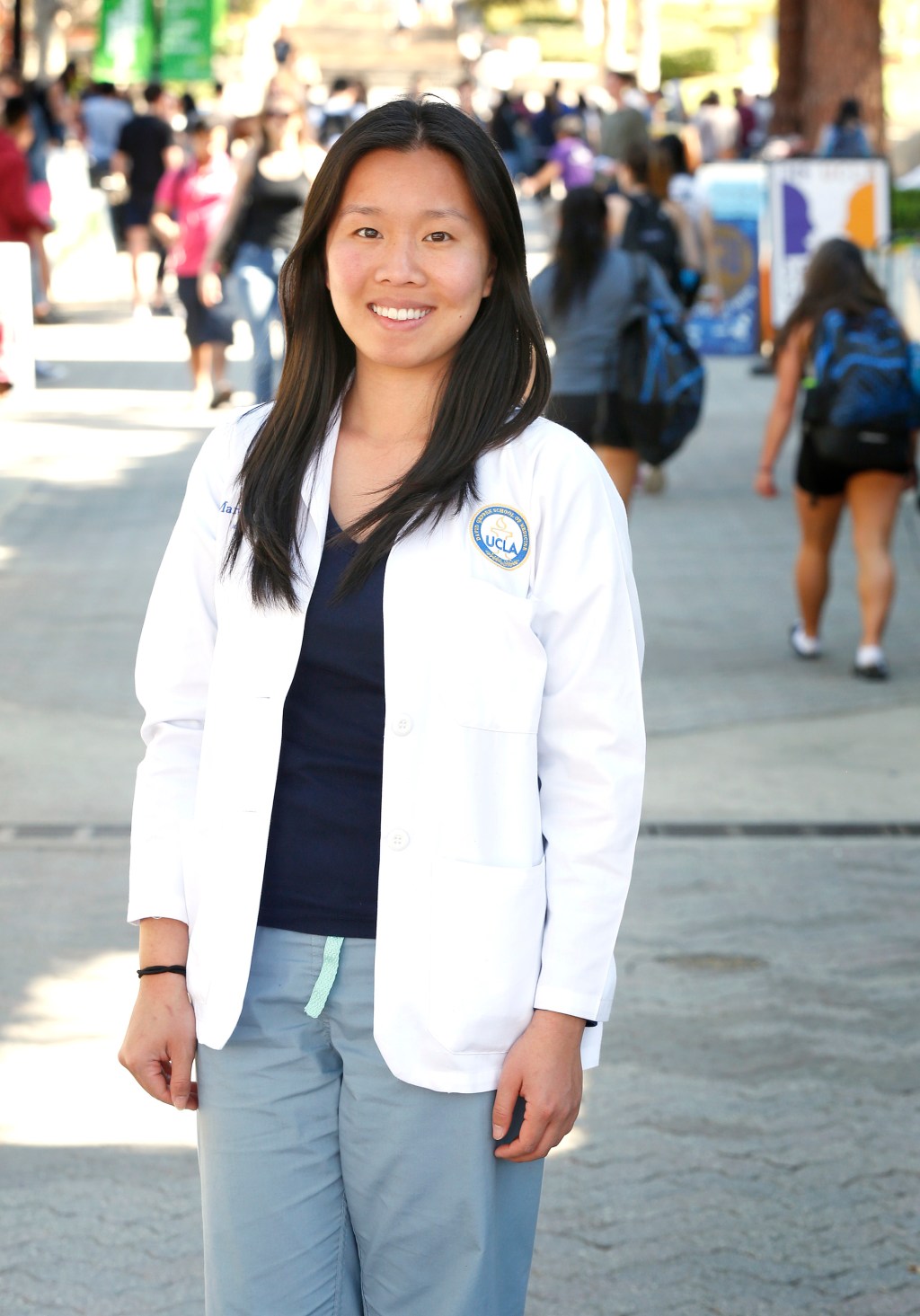 02/25/16 /LOS ANGELES/ Chinese Mexican and UCLA student Marcela Zhou (Photo by Aurelia Ventura/La Opinion)