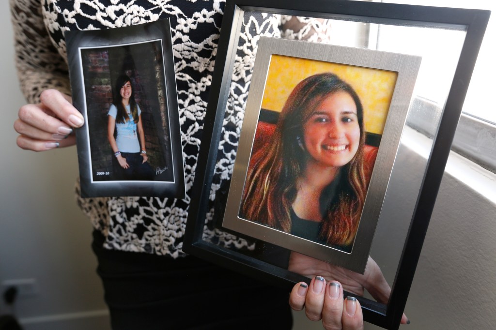 03/15/16/LOS ANGELES/ Lili D'Alessandro, madre hispana lanza campaña para prevenir muertes de adolescentes tras el volante. A tres años de la muerte de su hija Valentina D' Alessandra. (Foto Aurelia Ventura/ La Opinion)