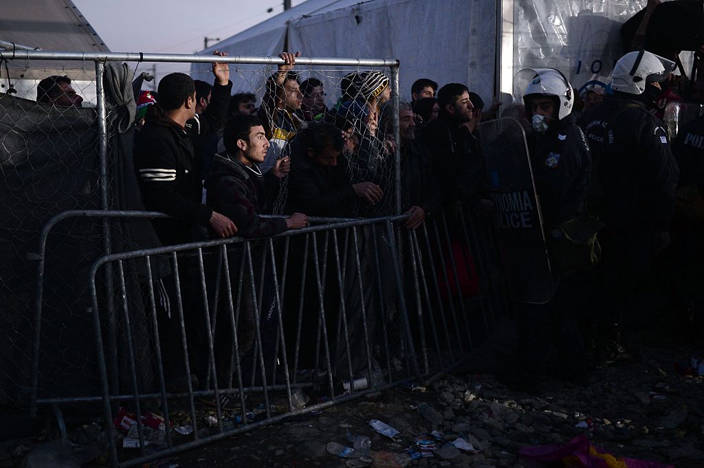 Por ahora las cercas construidas en Europa están teniendo el efecto de sumir en una crisis a Grecia. Foto: Getty