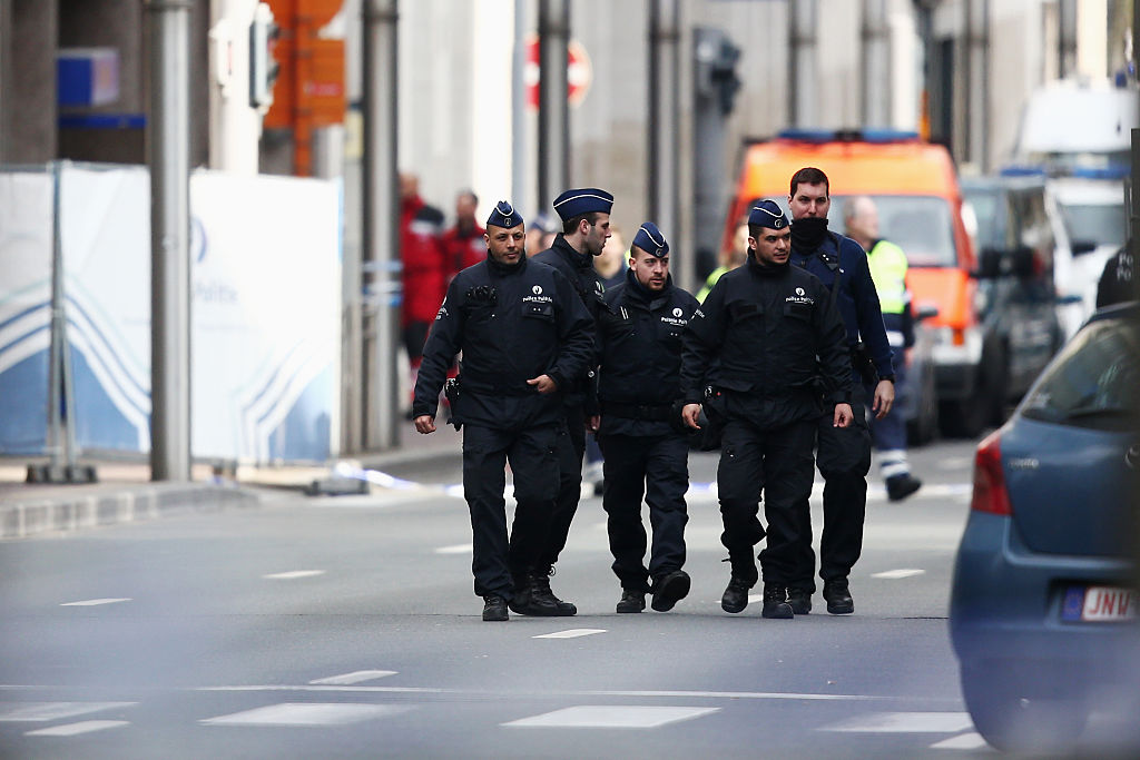 Los militares han tenido una presencia más visible en algunas ciudades de Bélgica desde noviembre. Foto: Getty