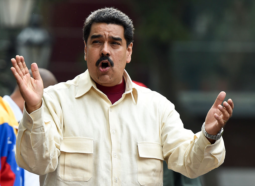 Maduro afirmó que cumplirá con su mandato hasta 2019. Foto: Getty