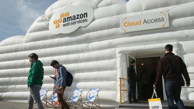  La base de datos estaba alojada en un servidor de Amazon.