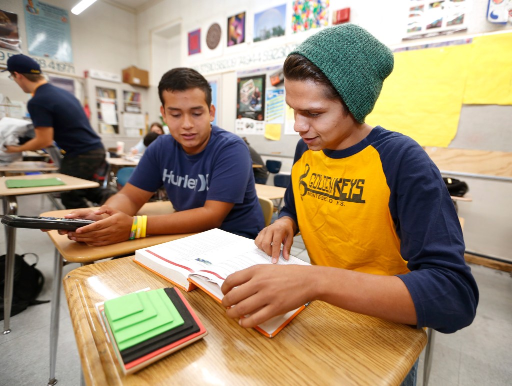 05/26/16/ LOS ANGELES/ Montebello High School student Joseph Chavez speaks to La Opinion about attending an Ivy League university. (Photo Aurelia Ventura/ La Opinion)