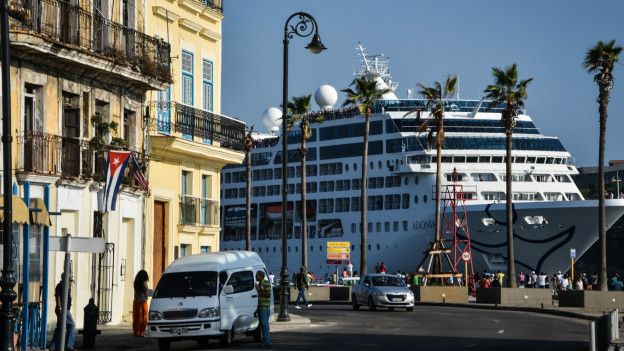 El Adonia llegó a La Habana en la mañana del lunes 2 de mayo.