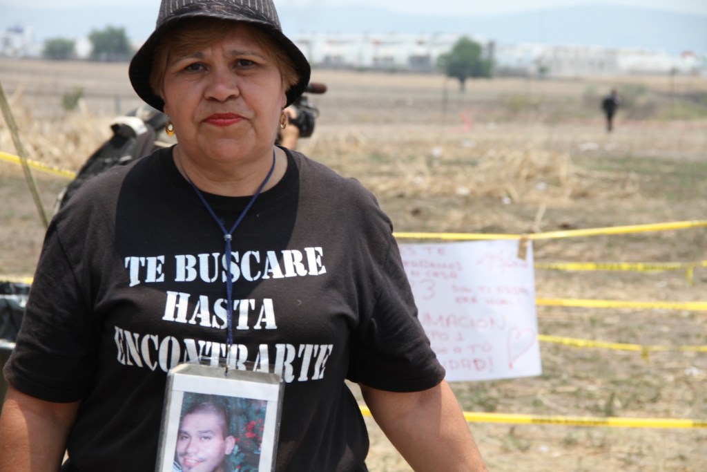 Guillermina Sotelo busca a su hijo desde 2012.