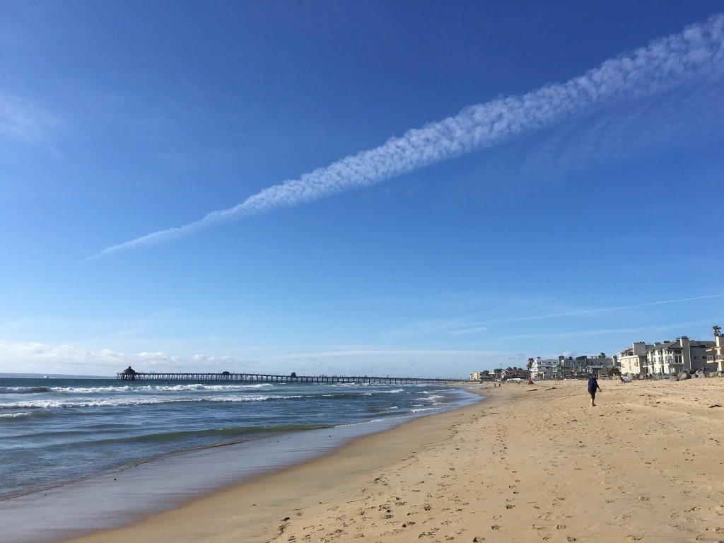 La playa en Imperial Beach es perfecta para los aficionados al surf.