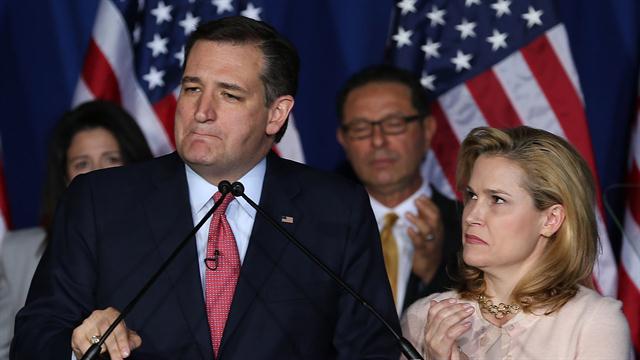 Ted Cruz anunció que se retira de la campaña. 