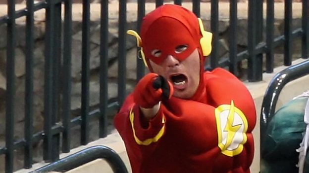 La extrema velocidad de Flash puede ser perjudicial para las víctimas que rescata. Foto: Getty