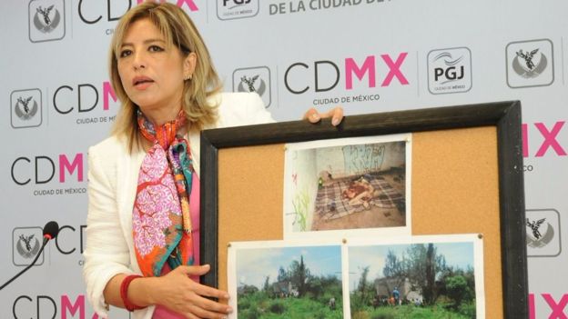 La fiscal Margarita Maguey dice que desde niño el sospechoso fue abandonado por sus padres.