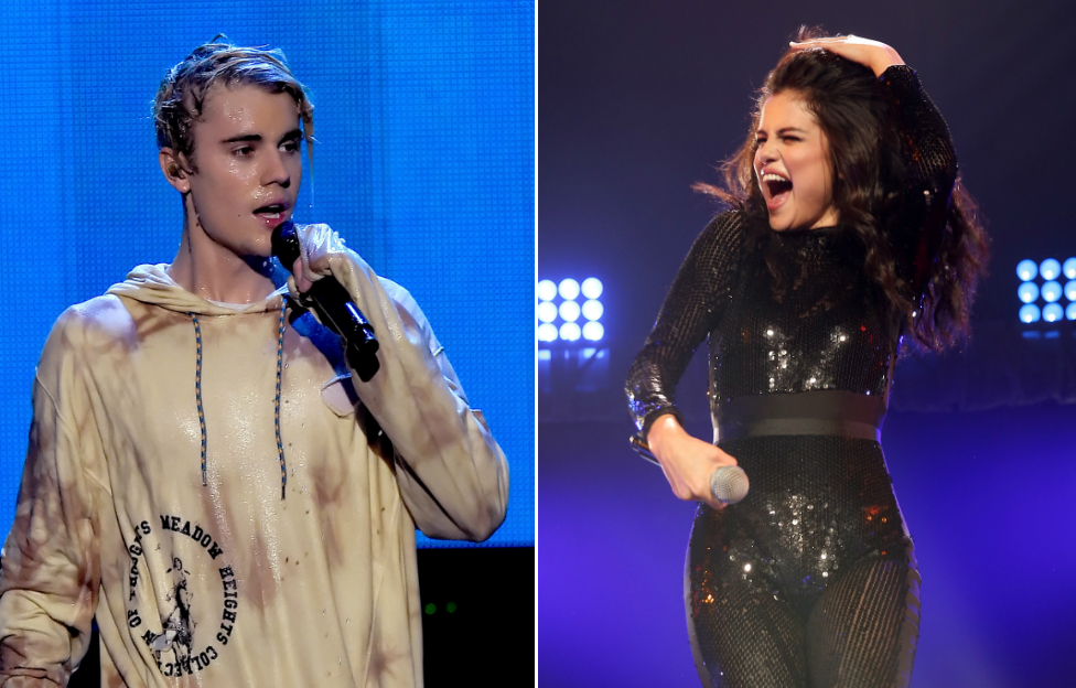 La expareja formada por Justin Bieber y Selena Gomez inició el domingo una batalla en Instagram que revolucionó las redes.