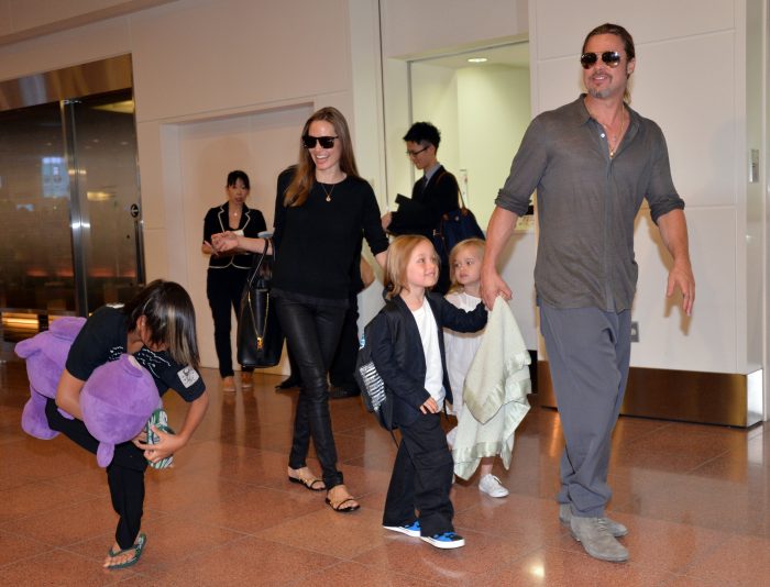 Brad Pitt Angelina Jolie Familia