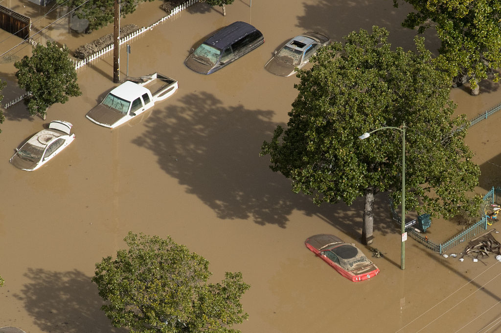 Inundaciones en San José.