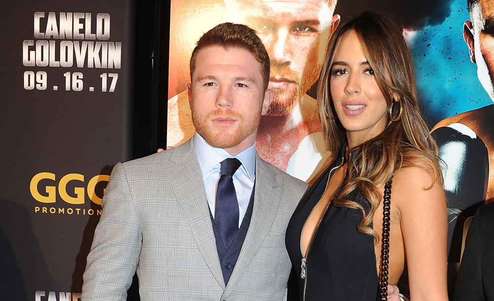 Saúl "Canelo" Álvarez y Shannon de Lima