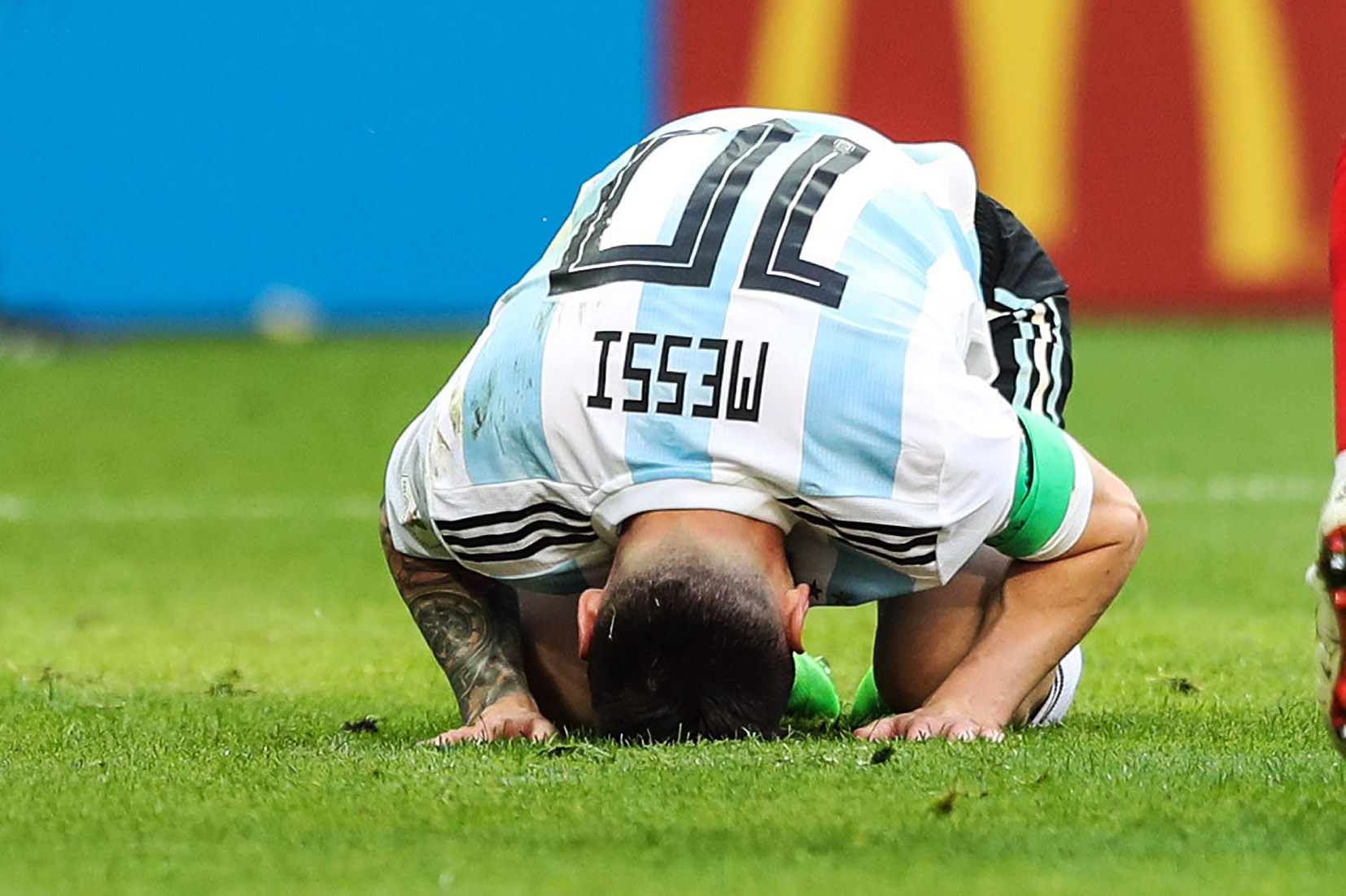 Lionel Messi vio una vez más frustrado su sueño de conquistar el título de la Copa del Mundo